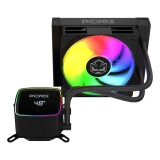 WATER COOLER DULEY BLACK VULCAN ARGB 120MM COM DISPLAY  TDP 200WPCYES WCDLY120 340611