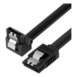 KIT COM 2 CABOS SATA 6GBPS PARA HD E SSD SEM TRAVA
