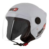 CAPACETE PRO TORK NEW LIBERTY  CAP-489  PRETO / BRANCO / VERMELHO