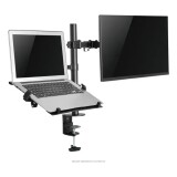 SUPORTE PARA MONITOR E NOTEBOOK COM ARTICULAÇAO DUPLA  PCYES PLMSMN1A