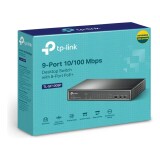 HUB SWITCH 9 PORTAS TP-LINK 10/100 TL-SF1009P