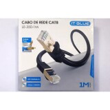 CABO DE REDE CAT8 1M IT BLUE LE-350