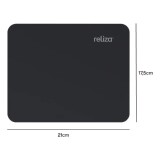 MOUSE PAD RETANGULAR PRETO RELIZA