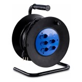 EXTENSAO PROFISSIONAL COM CARRETEL 30M 10A 5 TOMADAS BIVOLT FORCELINE