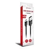 CABO DADOS MICRO USB V8 PRETO C3TECH CB-M10BK 1 M