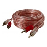 CABO 2 RCA + 2 RCA  CRISTAL 4MM MXT 5M