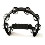 PANDEIRO MEIA LUA SPRING SGPML PRETO