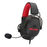 FONE DE OUVIDO HEADSET GAMER REDRAGON AURORA PRETO H376