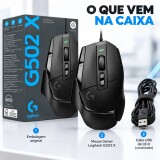 MOUSE USB GAMER G502 HERO LOGITECH PRETO