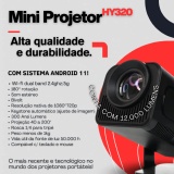 MINI PROJETOR HY320 PRETO