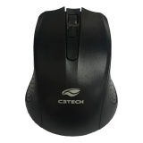 MOUSE SEM FIO C3 TECH PRETO M W20BK