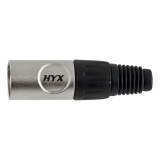 PLUG CONECTOR XLR MACHO HYX HX009M