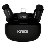 MICROFONE DE LAPELA DUPLO TIPO-C KAIDI KMF3-C