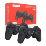 KIT 2 CONTROLES JOYSTICK SEM FIO BLUETOOTH 2.4G 10M TOMATE MAY-004