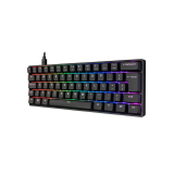 TECLADO MECÂNICO AKKO 3061S PRETO ABNT2 SWITCH ORANGE RGB