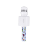 MICROFONE KARAOKE BLUETOOTH TEEN STAR OEX MK-300 BRANCO