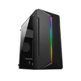 GABINETE GAMER R5 MANTS PRETO ROUND5