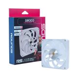 COOLER FAN 120MM SIROCO BRANCO R5 ROUND5