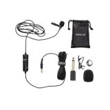 MICROFONE CONDENSADOR LAPELA KNUP KP-920  PARA CELULAR  6 METROS CABO PLUG P3