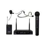 MICROFONE SEM FIO DYLAN UDX-05 MULTI 1 MICROFONE DE MÃO + 1 BODYPACK