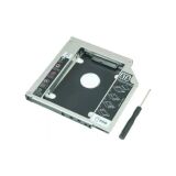 ADAPTADOR CADDY DVD PARA SEGUNDO HD OU SSD 2.5 12.7MM MULTILASER GA173