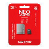 CARTÃO DE MEMÓRIA MICRO SD 32GB CLASSE 10 HIKSEMI COM ADAPTADOR