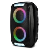 CAIXA DE SOM AMPLIFICADA MULTILASER 250W MINI TORRE NEON 2 BLUETOOTH AUX/USB/FM/SD SP400