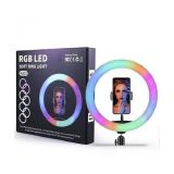 RING LIGHT SELFIE C/ LUZ - LED RGB 10