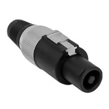 PLUG CONECTOR SPEAKON MACHO 4 VIAS