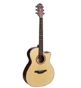 VIOLÃO ELETROACUSTICO AÇO FOLK CRAFTER ORCHESTRA HT-100CE NATURAL