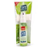 KIT LIMPA TELAS E LENTES  60ML SPRAY + FLANELA