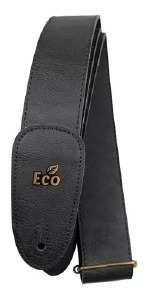 CORREIA ALÇA DE INSTRUMENTO ECOSTRAP LT 01 BLACK COURO SINTÉTICO BASSO