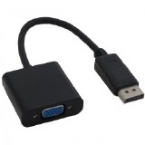 CABO CONVERSOR DISPLAYPORT DP MACHO X VGA FEMEA