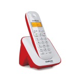 TELEFONE SEM FIO INTELBRAS TS3110 ID CHAMADAS BRANCO E VERMELHO
