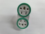 ADAPTADOR DE TOMADA  TRIPOLAR  COM SAIDAS 10A  E 20A