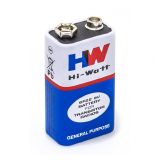 BATERIA 9V COMUM - HI-WATT/INHOU