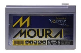 BATERIA SELADA 12V 12A MOURA ALARME E NOBREAK