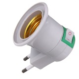 BOCAL DE LAMPADA PARA TOMADA COM INTERRUPTOR