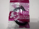 CABO DE REDE CAT5 02 METROS PATCH CORD CHIPSCE PRETO 018-1073