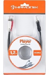 CABO P2 X 2 RCA 1.2M HAYONIK