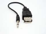 CABO ADAPTADOR USB FEMEA P/P3 MACHO AUXILIAR