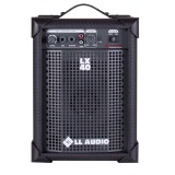 CAIXA DE SOM AMPLIFICADA LL AUDIO 10W LX 40 PRETA