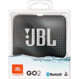 CAIXA DE SOM JBL 3W GO2 BLUETHOOTH/AUX  PRETA