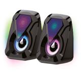 CAIXA DE SOM PARA COMPUTADOR 10W RGB X- CELL XC - CM - 19