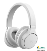 FONE DE OUVIDO BLUETOOTH ELITE BASS WIRELESS HEADPHONE  BRANCO C/ PRATA 1764 IWILL