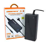 FONTE 12V 5A 60W PLASTICA P4 COM FILTRO LUCKFOYU