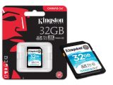 CARTAO DE MEMORIA SD 32GB CLASSE 10 90MB 4K KINGSTON - CANVAS GO