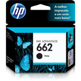 CARTUCHO DE TINTA HP 662 PRETO CZ103AB 2ML