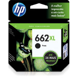 CARTUCHO DE TINTA HP 662XL PRETO CZ105AB 6,5ML