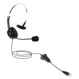 FONE HEADSET UNILATERAL USB INTELBRAS CHS40